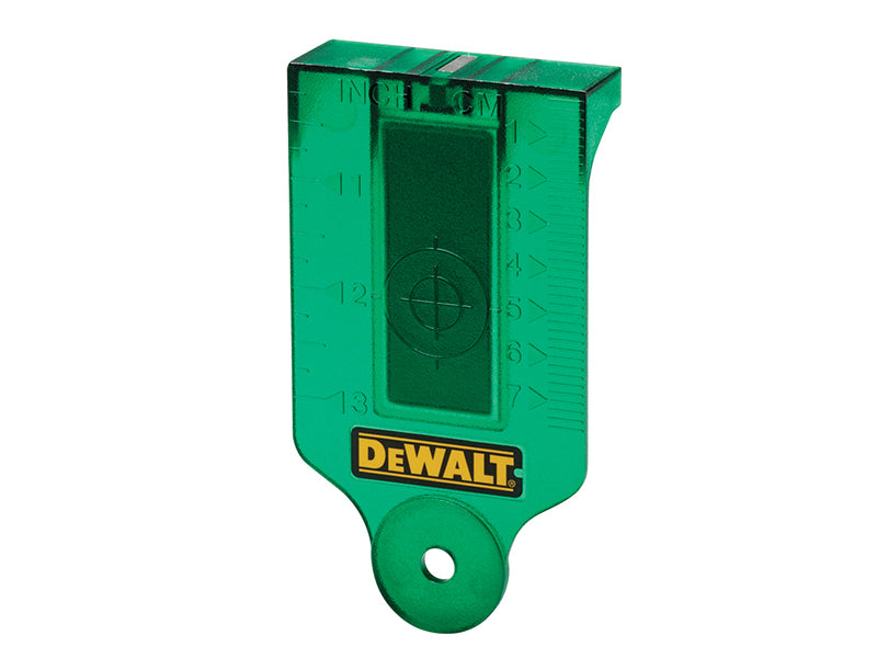 DEWALT DE0730G-XJ DE0730G Green Laser Target Card