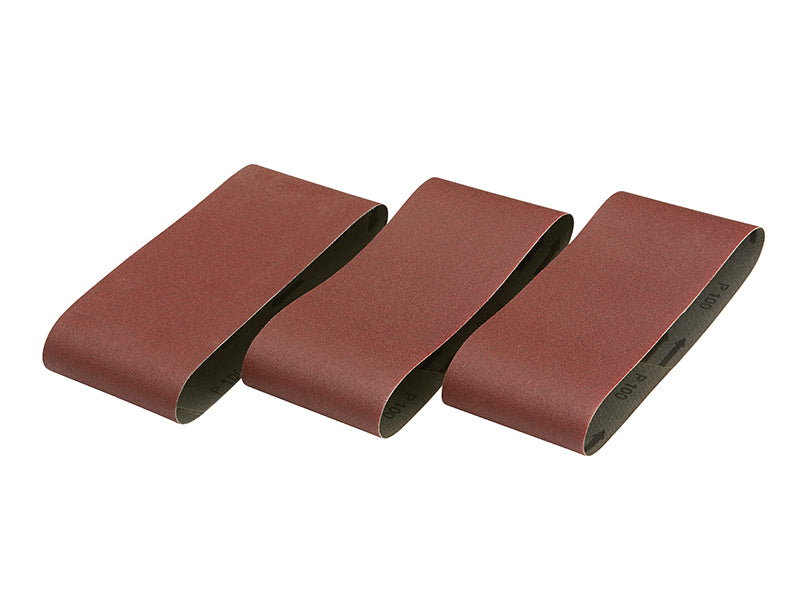 DEWALT DT3663-QZ Sanding Belt 356 x 64mm 100G Pack of 3