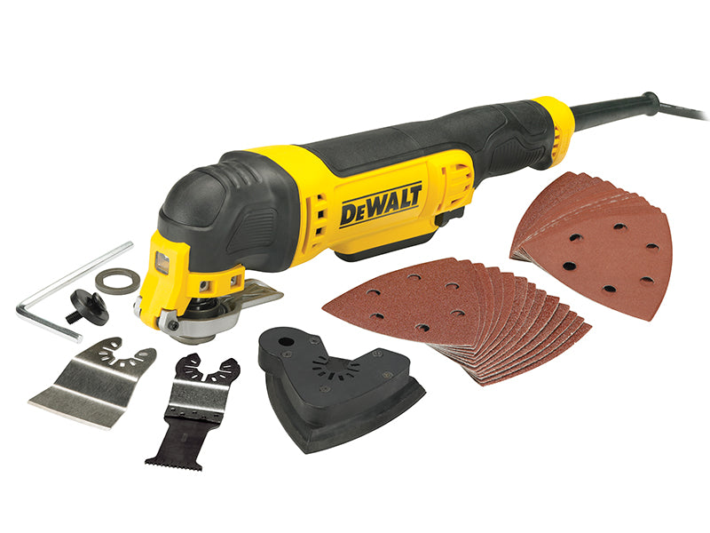 DEWALT DWE315B-GB DWE315B Corded Multi-Tool with Bag 300W 240V