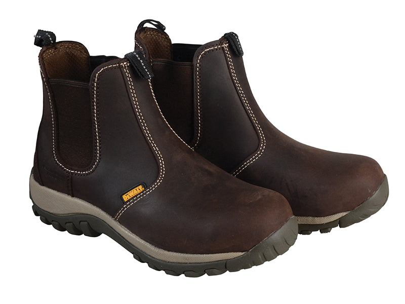 DEWALT RADIALBROWN Radial Safety Boots Brown UK 6 EUR 39/40