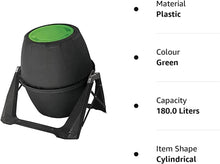 Load image into Gallery viewer, Draper TUMBLING COMPOSTER 07212 Compost Tumbler, 180L
