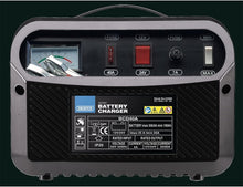 Load image into Gallery viewer, Draper 53000 12/24V Battery Charger, 20-25A, Blue and Black
