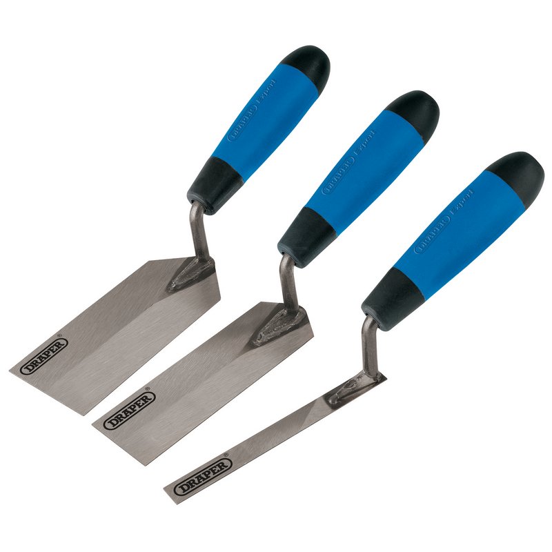 DRAPER 81263 - Edging Trowel Set (3 Piece)
