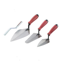 Load image into Gallery viewer, Marshalltown QLT Bricklaying Tool Kit 4 Piece Trowel Set Builders Set
