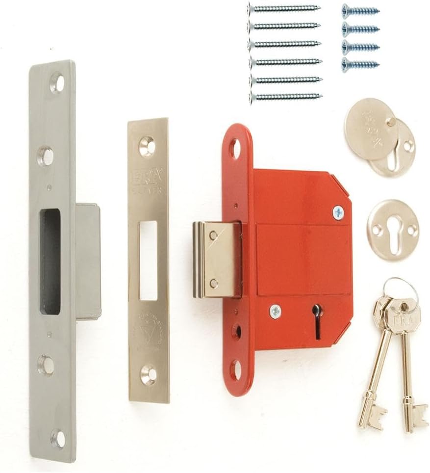ERA Fortress BS 3621 2.5-inch/ 64mm 5 Lever Maximum Security Mortice Deadlock