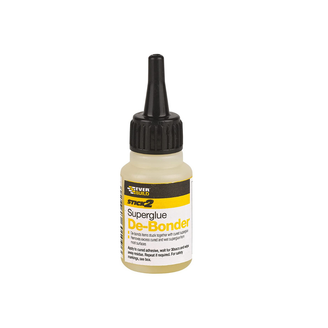 20g Everbuild Super Glue DeBonder Remover SuperGlue Removal Cleaner Dissolve