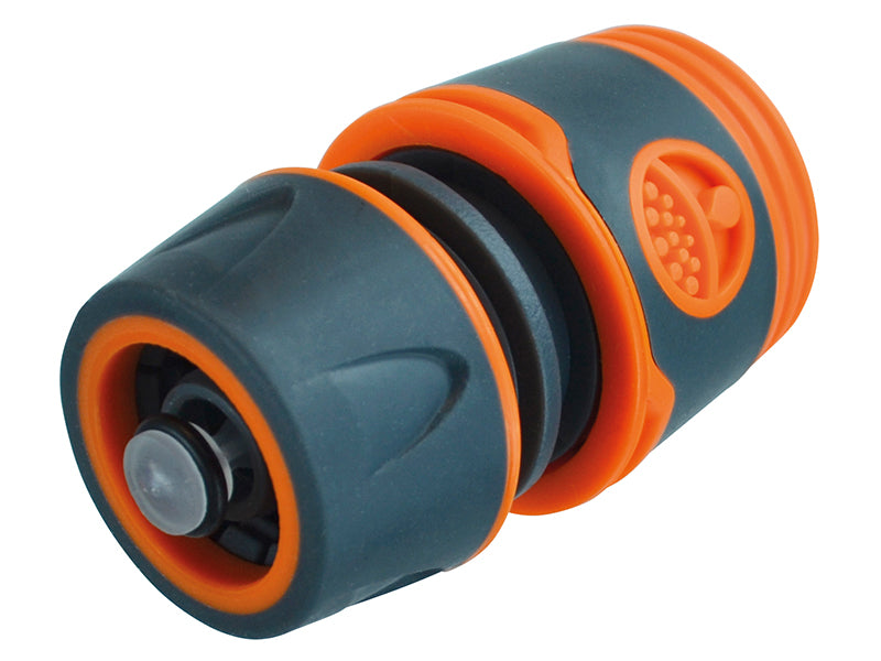 Faithfull YM5810E Plastic Water Stop Hose Connector 1/2in