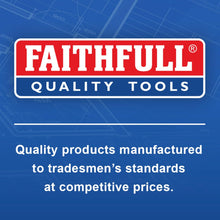 Load image into Gallery viewer, Faithfull YY08RU025H Rubber Mallet - White 794g (28oz)
