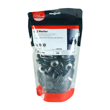 Load image into Gallery viewer, TIMCO BAZ Washers Stainless Steel - 25mm Box OF 200/Bag of 100
