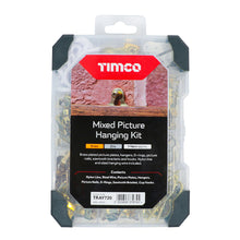 Load image into Gallery viewer, TIMCO Picture Hanging Kit Mixed Tray - 179pcs Tray OF 1 - TRAY720
