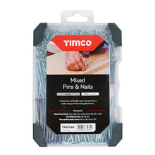 Load image into Gallery viewer, TIMCO Pins &amp; Nails Mixed Tray
 - 495pcs Tray OF 1 - TRAY680
