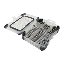 Load image into Gallery viewer, TIMCO Screws, Plug &amp; Drill Bit A2 Stainless Steel Mixed Tray - 251pcs Tray OF 1 - TRAY280
