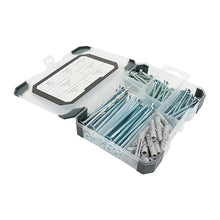 Load image into Gallery viewer, TIMCO Screws, Plug &amp; Drill Bit Silver Mixed Tray - 91pcs Tray OF 1 - TRAY300
