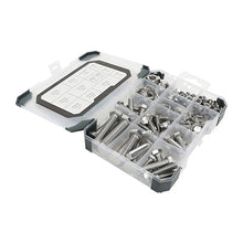 Load image into Gallery viewer, TIMCO Set Screws Nuts Washers â€“ A2 Stainless Steel Mixed Tray - 199pcs Tray OF 1 - TRAY640
