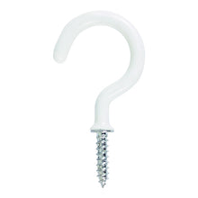 Load image into Gallery viewer, TIMCO Cup Hooks Round White - 25mm | Pack of 6
