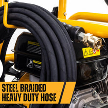 Load image into Gallery viewer, JCB JCB-PW7532P Petrol Pressure Washer 3100psi 213bar 10.7L/min 224cc Triplex AR Pump 7.5hp Jet Wash Power Cleaner
