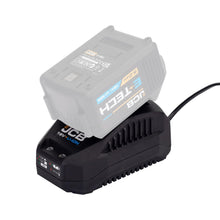 Load image into Gallery viewer, JCB 21-18VFC Battery Charger 2.4A Fast Charger 2-5Ah Li-Ion E-Tech Power Tool Charger
