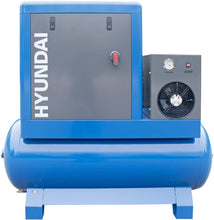 Load image into Gallery viewer, Hyundai 10hp 350 Litre Screw Compressor With Dryer | HYSC100350D
