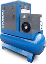 Load image into Gallery viewer, Hyundai 10hp 350 Litre Screw Compressor With Dryer | HYSC100350D
