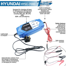 Load image into Gallery viewer, Hyundai SMART 24v and 12v Battery Charger | HYSC7000
