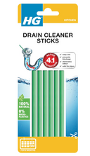 Load image into Gallery viewer, HG Drain Unblocker, Drain Sticks, Powerful Cleaner, Sink Unblocker, pack of 6
