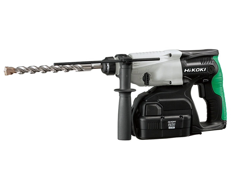 HiKOKI DH24DVC DH24DVC SDS Plus Hammer Drill 3-Mode 24V 2 x 2.0Ah NiMH