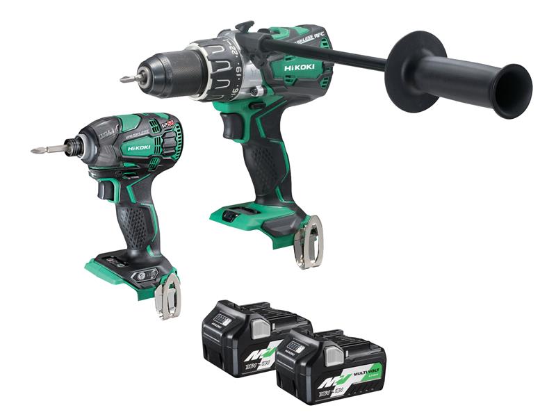 HiKOKI KC18DPLJAZ KC18DPLJAZ Twin Pack 18V 2 x Multi Volt Li-ion