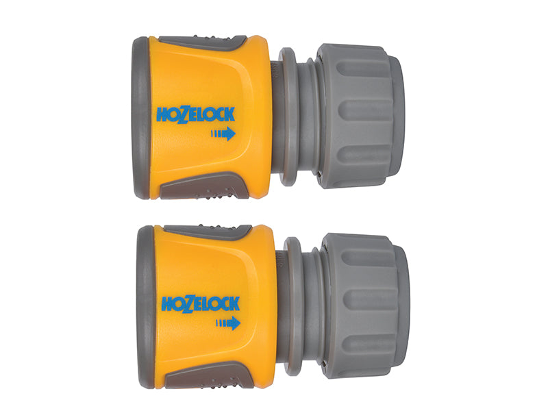 Hozelock 2070 6025 2070 Soft Touch Hose End Connector  (Pack 2)