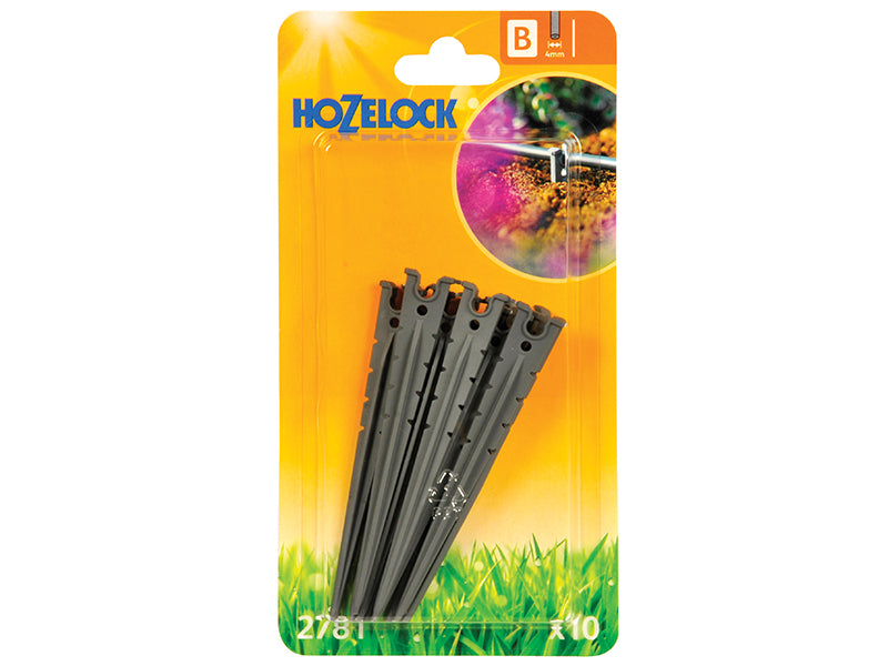 Hozelock 2781P0000 2781 Micro Tube Stake 4mm (Pack 10)