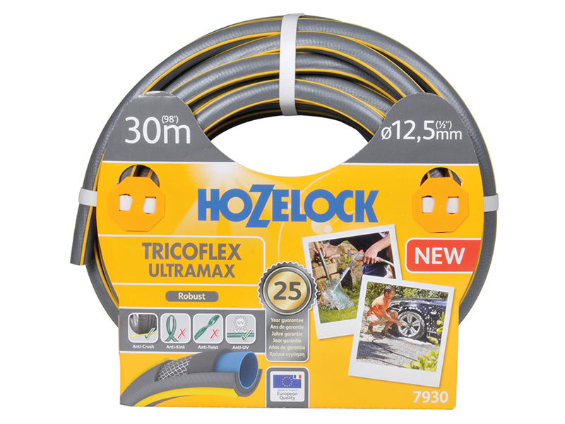 Hozelock 7930P0000 7930 Tricoflex Ultramax Anti-Crush Hose 30m