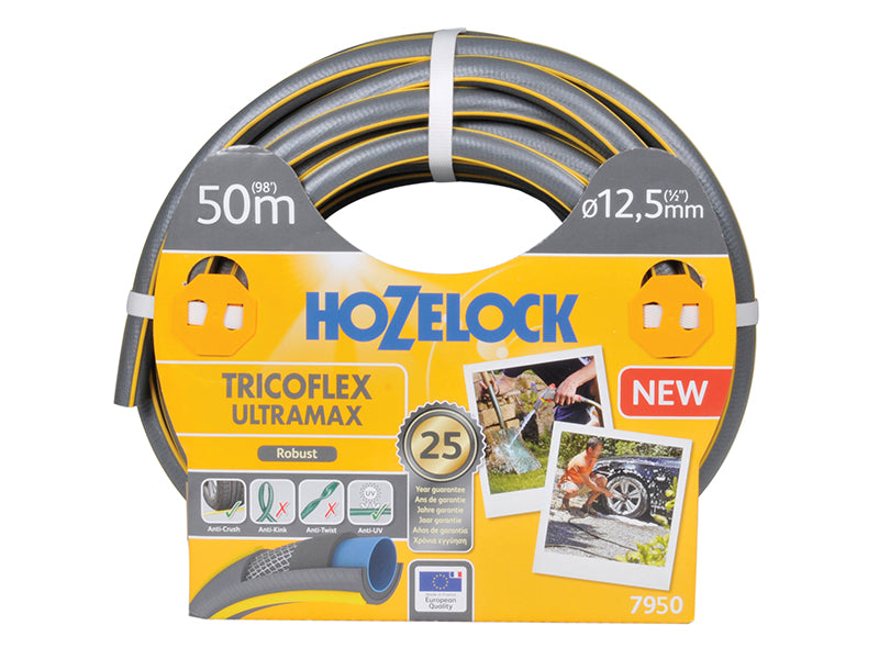 Hozelock 7950P0000 7950 Tricoflex Ultramax Anti-Crush Hose 50m