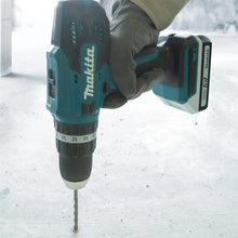 Load image into Gallery viewer, Makita HP488DAEX1 18V G-Series Combi Drill 2x Batteries Charger 74 Piece Bit Set
