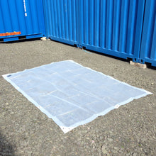 Load image into Gallery viewer, Yuzet Clear Heavy Duty Reinforced Waterproof Tarpaulin Cover Ground Sheet Stall
