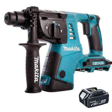 Load image into Gallery viewer, Makita DHR242Z 18V Brushless SDS+ Rotary Hammer Drill 24mm c/w BL1850B 5.0Ah Battery
