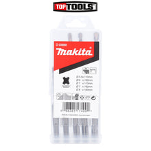Load image into Gallery viewer, Makita D-03888 5 Piece Standard SDS Plus Drill Bit Set
