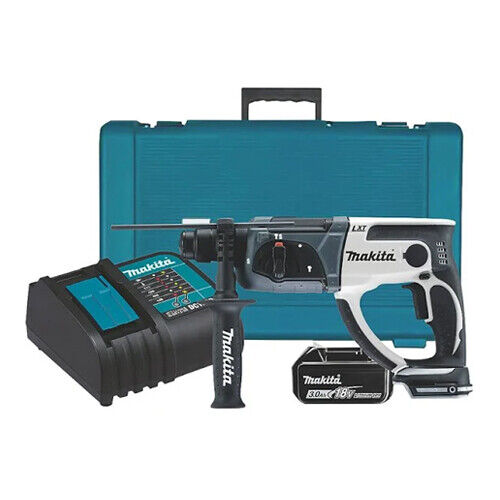 Makita DHR202SFW 18V SDS Rotary Hammer Drill with 1 x 3.0Ah Battery & Charger