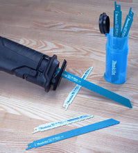 Load image into Gallery viewer, Makita B-44448 Assorted Reciprocating Saw Blade Set (6 pack) With Tube case
