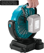Load image into Gallery viewer, Makita DCF102Z 14.4V-18V Li-Ion LXT Portable Fan Batteries Charger Not Included

