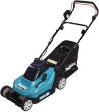Load image into Gallery viewer, Makita DLM382CT2 Twin 18V (36V) Li-ion LXT 38cm Lawnmower 2 x 5.0 Ah Batteries
