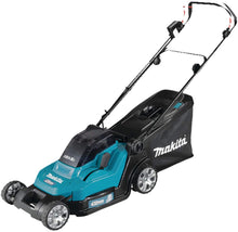 Load image into Gallery viewer, Makita DLM432CT2 Twin 18V (36V) Li-ion LXT 43cm Lawnmower Complete with 2 x 5.0 Ah Batteries
