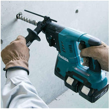 Load image into Gallery viewer, Makita DLX2137PTJ Twin 18V Li-ion LXT 2 Piece Combo Kit comprising DHP482Z and DHR263ZJ Complete with 4 x 5.0 Ah Batteries and Twin Port Charger Supplied in 2 Makpac Cases
