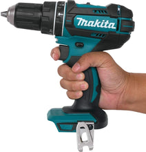 Load image into Gallery viewer, Makita DLX2137PTJ Twin 18V Li-ion LXT 2 Piece Combo Kit comprising DHP482Z and DHR263ZJ Complete with 4 x 5.0 Ah Batteries and Twin Port Charger Supplied in 2 Makpac Cases
