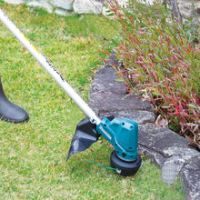Load image into Gallery viewer, Makita DUR190LZX3 18v LXT Brushless Loop Handle Line Trimmer with 1 x 5 ah Battery
