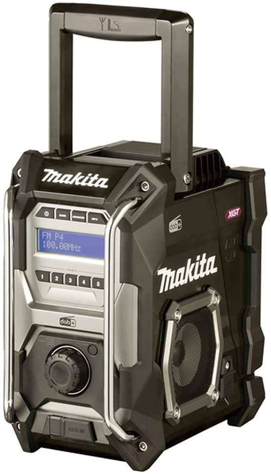 Makita MR003GZ01 12-40V Cordless/Corded DAB/DAB+ Job Site Radio Black Body Only