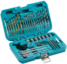 Load image into Gallery viewer, Makita D-47173 Mixed Drill Set Metal Box - Multi-Colour (18-Piece)
