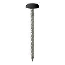 Load image into Gallery viewer, TIMCO Polymer Headed Nails A4 Stainless Steel Black - 50mm &amp; 65mm
