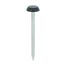 Load image into Gallery viewer, TIMCO Polymer Headed Nails A4 Stainless Steel Black - 50mm &amp; 65mm
