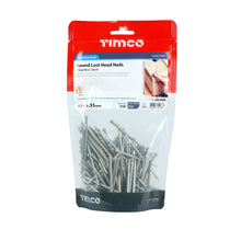 Load image into Gallery viewer, TIMCO Round Lost Head Nails A2 Stainless Steel -All Sizes 1kg to 10kg Packs
