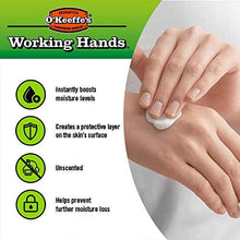 Load image into Gallery viewer, 2 Pack - O&#39;Keeffe&#39;S 904403 Working Hand Cream Dry Hands Crack Split Fast Relief
