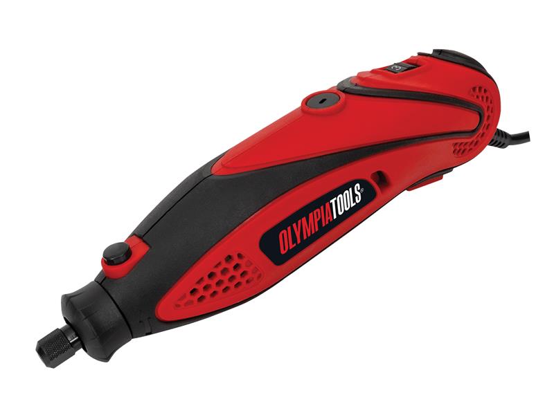 OlympiaPowerTools 09-300 Mini Rotary Multi-Tool with 40 Piece Accessory Set 135W 240V
